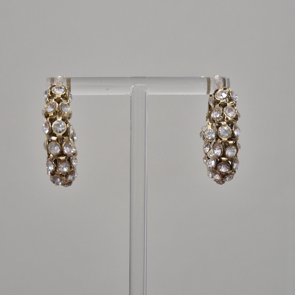 18k GP Hoops Earrings - Picture 7 of 9